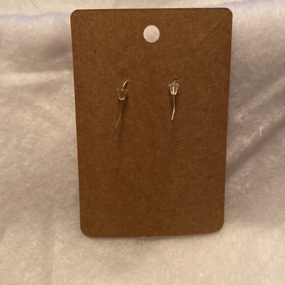 Christmas Tree with White Lights Earrings - Picture 3 of 5